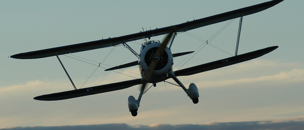 waco biplane